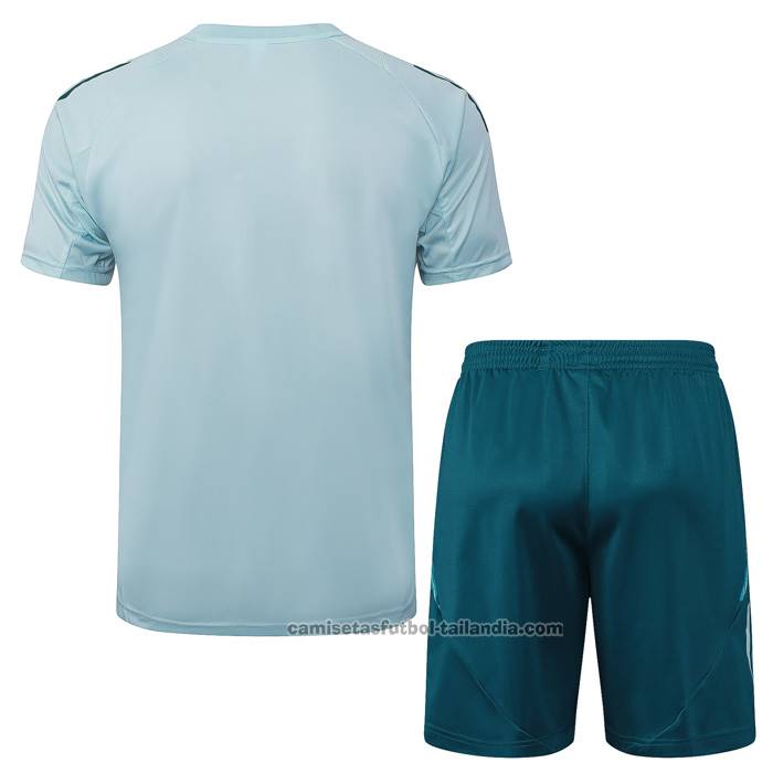 Chandal del Cruzeiro Manga Corta 24/25 Verde Pantalon Corto